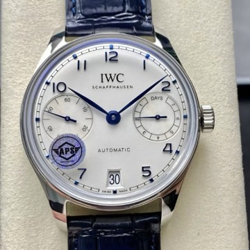최고퀄 레플리카 IWC 포르투기저 오토매틱 42 화이트 다이얼 IW501702