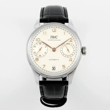 최고퀄 레플리카 IWC 포르투기저 오토매틱 42 화이트 다이얼 IW501701